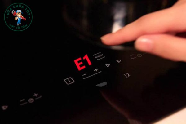 Bếp từ báo lỗi E1
